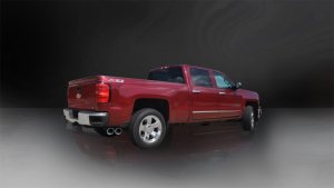 Chevrolet Silverado 1500 Performance Exhaust - CORSA Performance - Sport Cat Back, Single Side Exit - Polished - `14-`19